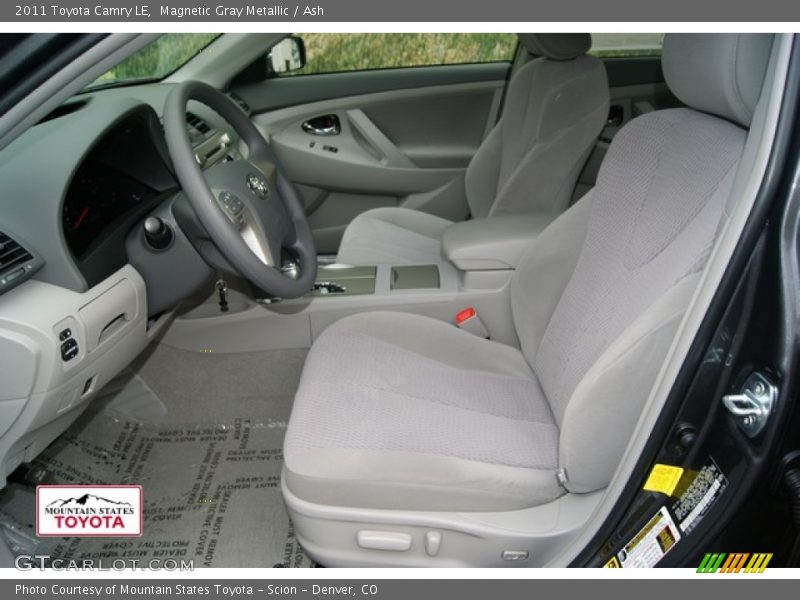 Magnetic Gray Metallic / Ash 2011 Toyota Camry LE