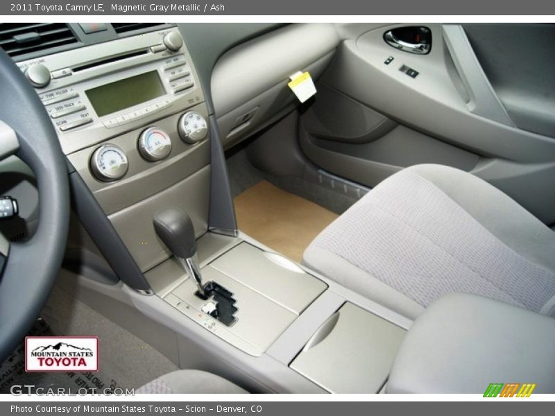 Magnetic Gray Metallic / Ash 2011 Toyota Camry LE