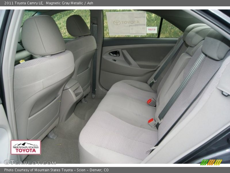 Magnetic Gray Metallic / Ash 2011 Toyota Camry LE