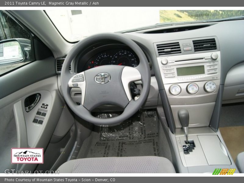 Magnetic Gray Metallic / Ash 2011 Toyota Camry LE