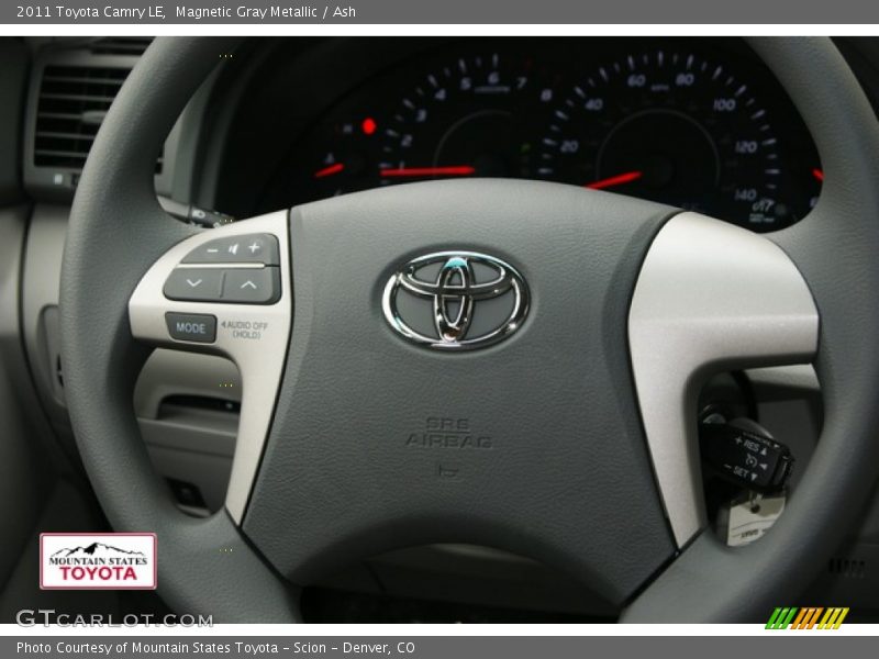 Magnetic Gray Metallic / Ash 2011 Toyota Camry LE