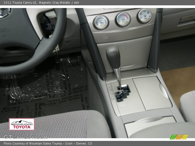 Magnetic Gray Metallic / Ash 2011 Toyota Camry LE