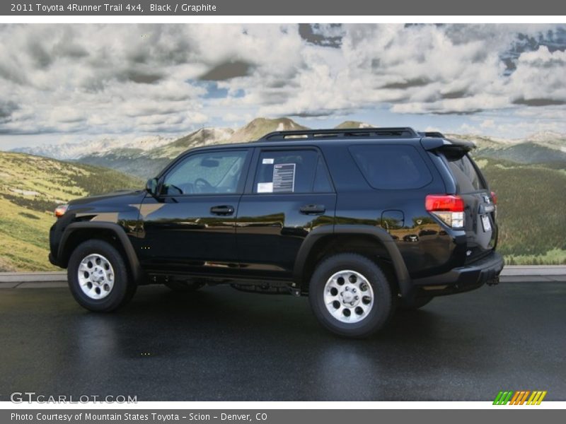 Black / Graphite 2011 Toyota 4Runner Trail 4x4