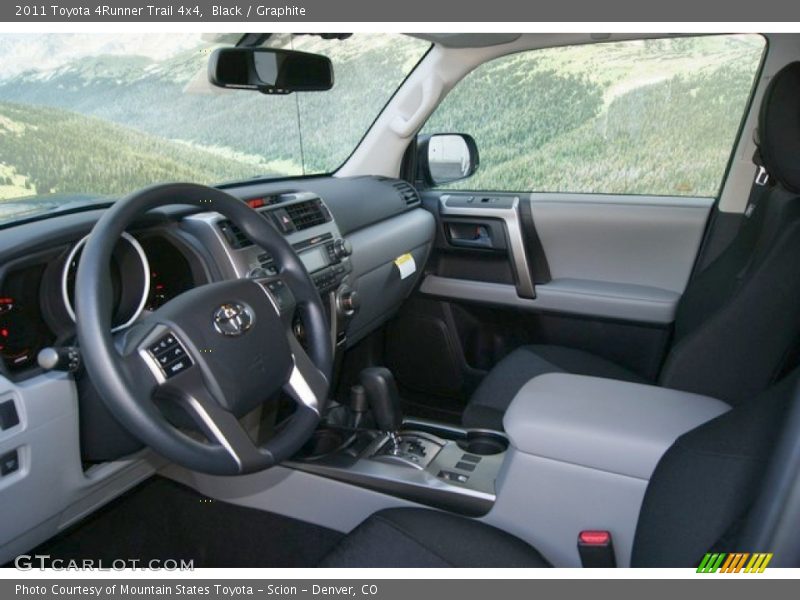  2011 4Runner Trail 4x4 Graphite Interior