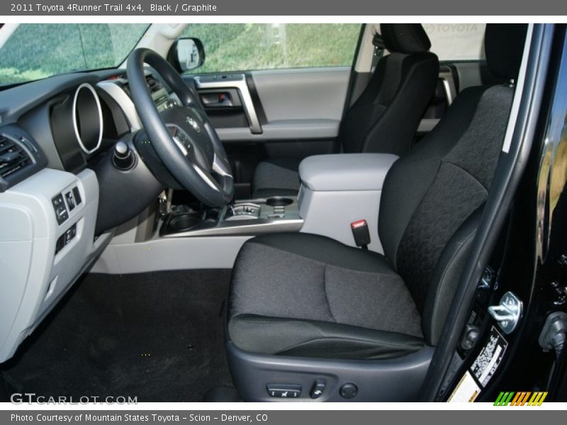  2011 4Runner Trail 4x4 Graphite Interior