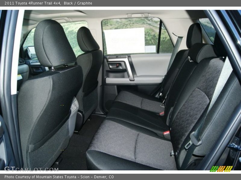  2011 4Runner Trail 4x4 Graphite Interior