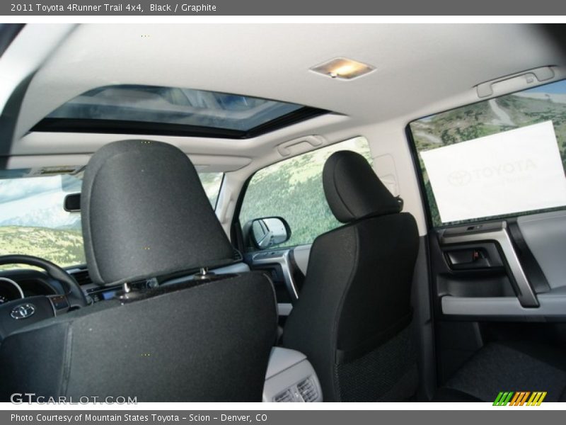 Black / Graphite 2011 Toyota 4Runner Trail 4x4