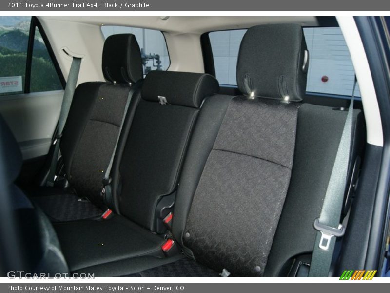 Black / Graphite 2011 Toyota 4Runner Trail 4x4