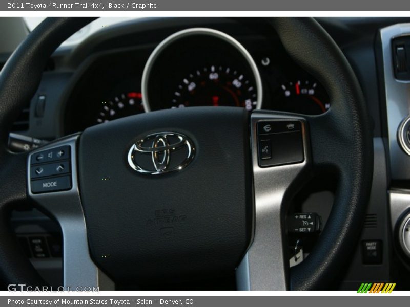 Black / Graphite 2011 Toyota 4Runner Trail 4x4