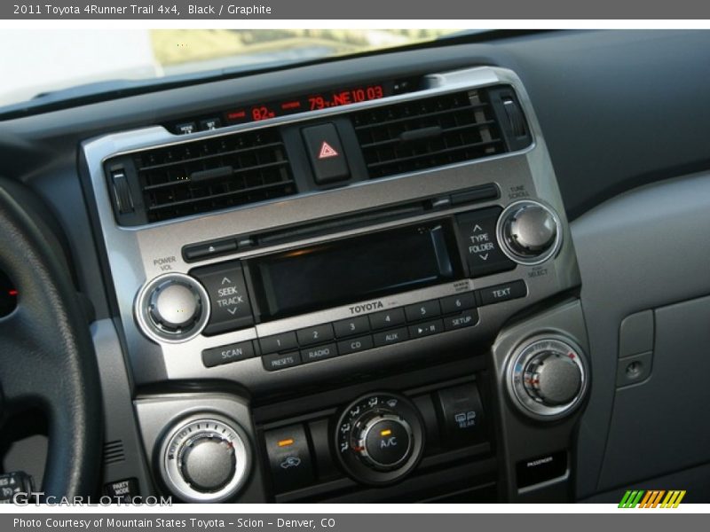 Black / Graphite 2011 Toyota 4Runner Trail 4x4