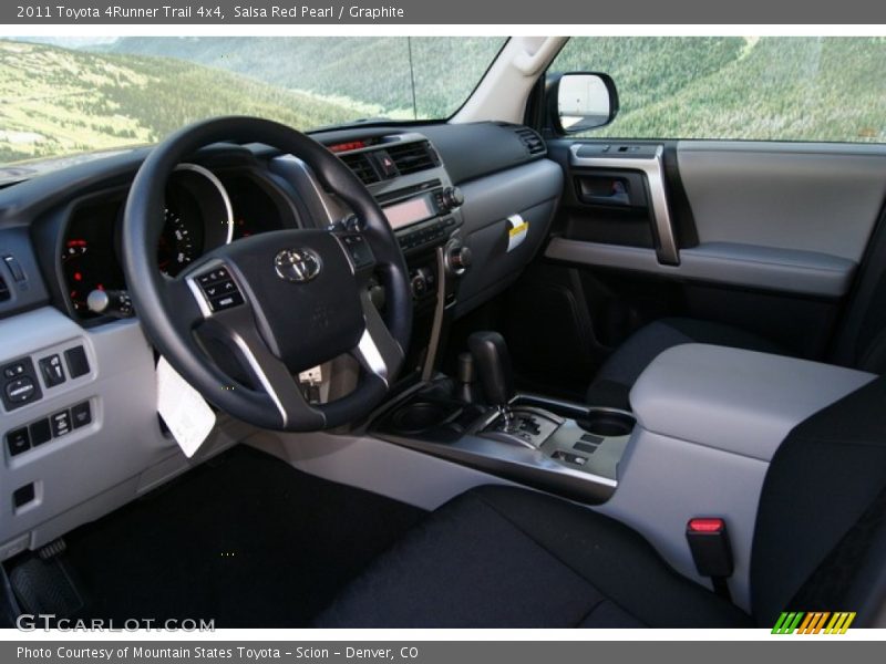 Salsa Red Pearl / Graphite 2011 Toyota 4Runner Trail 4x4