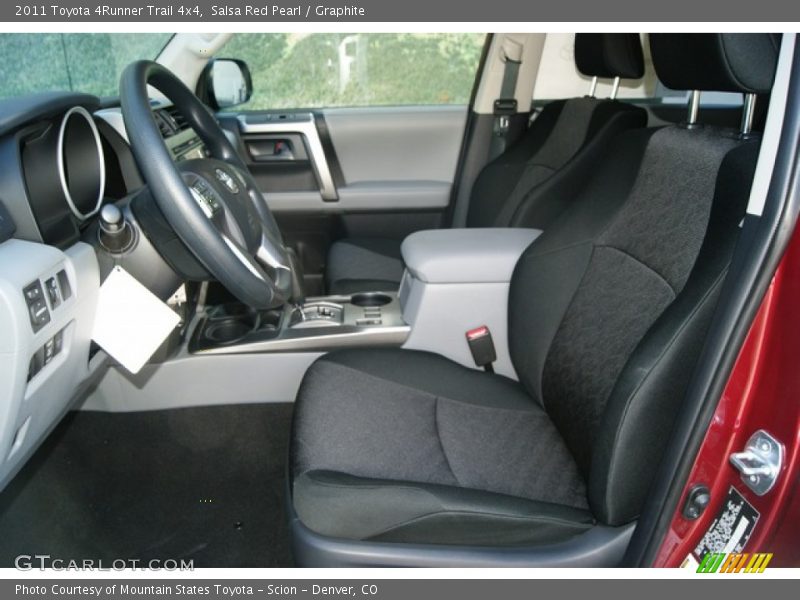 Salsa Red Pearl / Graphite 2011 Toyota 4Runner Trail 4x4