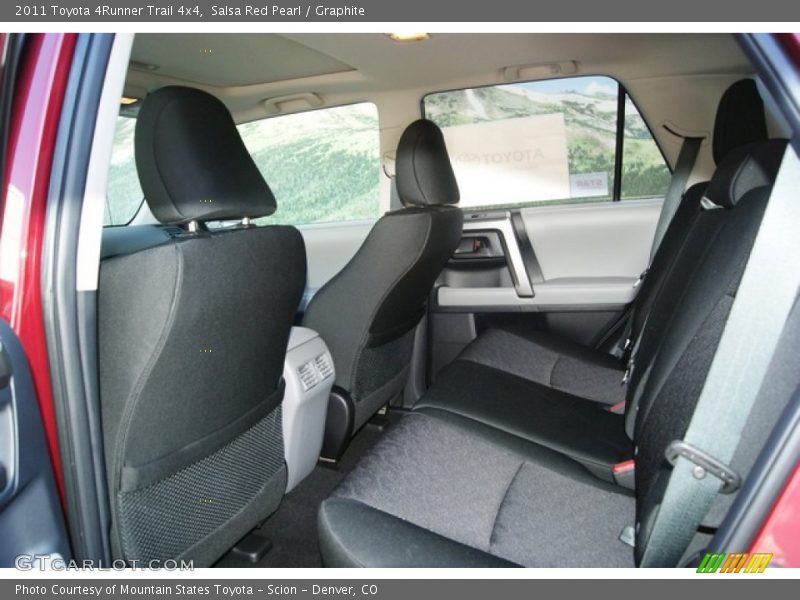 Salsa Red Pearl / Graphite 2011 Toyota 4Runner Trail 4x4
