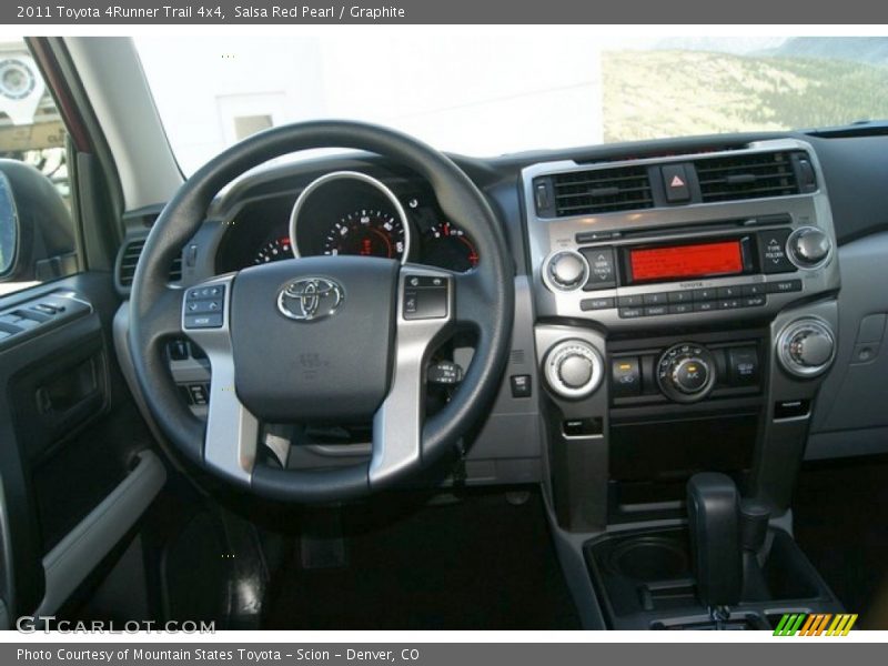 Salsa Red Pearl / Graphite 2011 Toyota 4Runner Trail 4x4