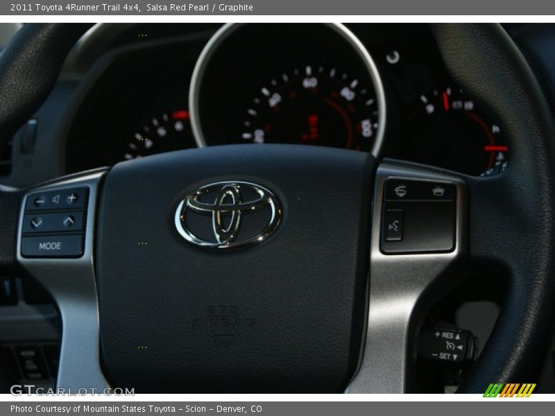 Salsa Red Pearl / Graphite 2011 Toyota 4Runner Trail 4x4