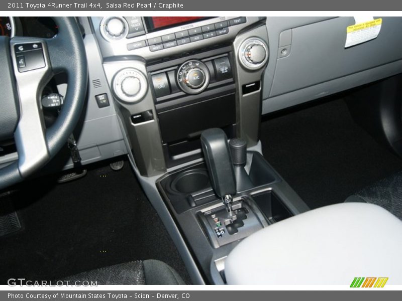 Salsa Red Pearl / Graphite 2011 Toyota 4Runner Trail 4x4