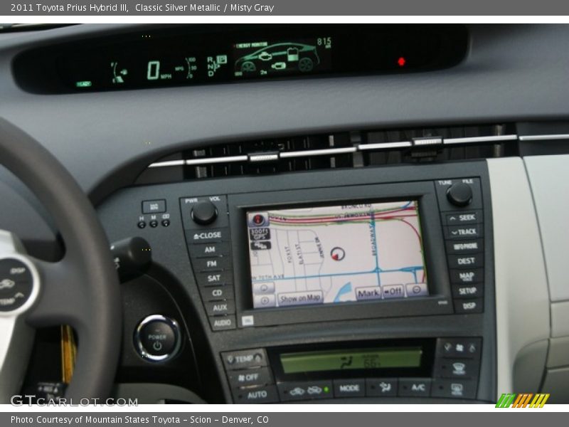 Classic Silver Metallic / Misty Gray 2011 Toyota Prius Hybrid III