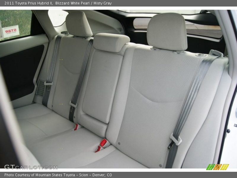 Blizzard White Pearl / Misty Gray 2011 Toyota Prius Hybrid II