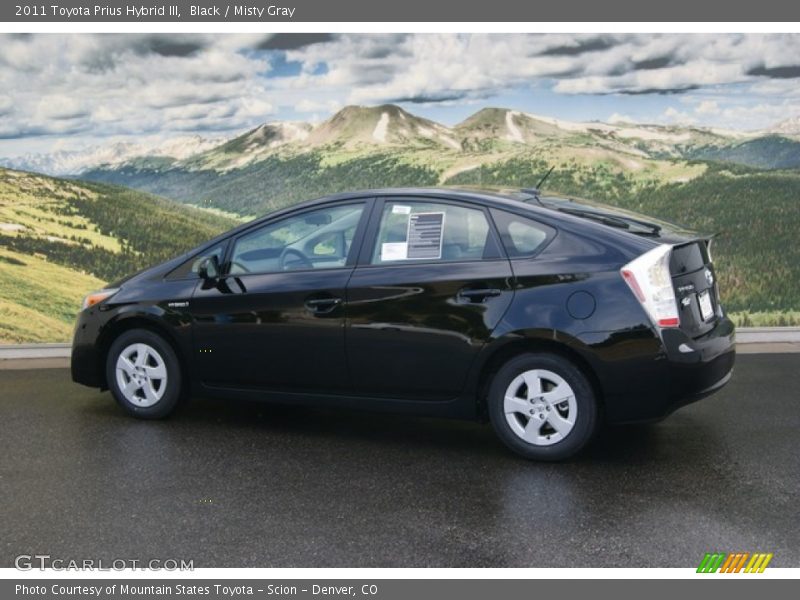 Black / Misty Gray 2011 Toyota Prius Hybrid III