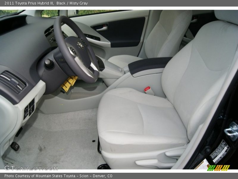 Black / Misty Gray 2011 Toyota Prius Hybrid III