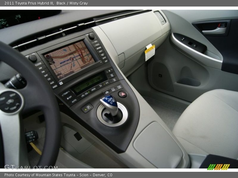Black / Misty Gray 2011 Toyota Prius Hybrid III