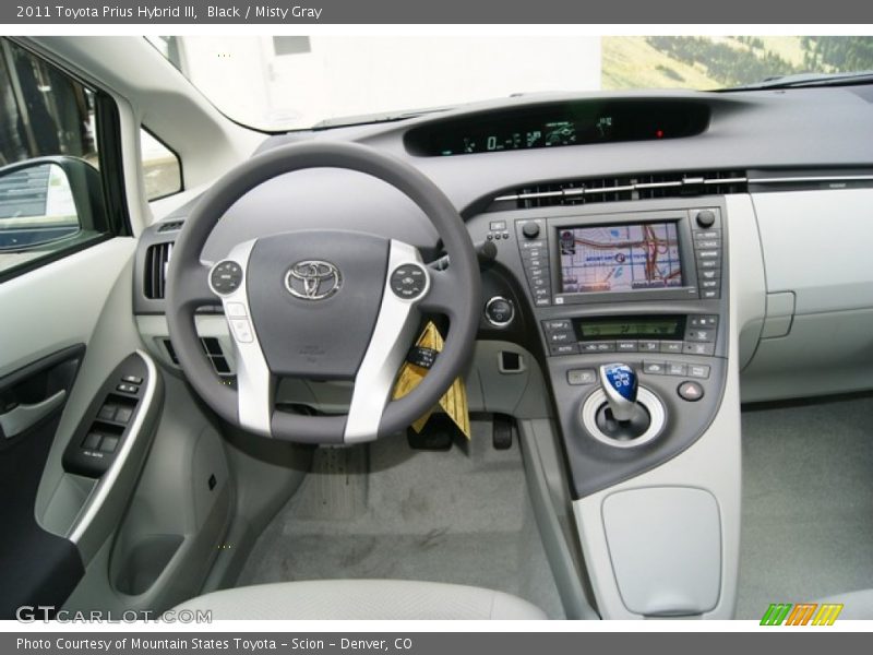 Black / Misty Gray 2011 Toyota Prius Hybrid III
