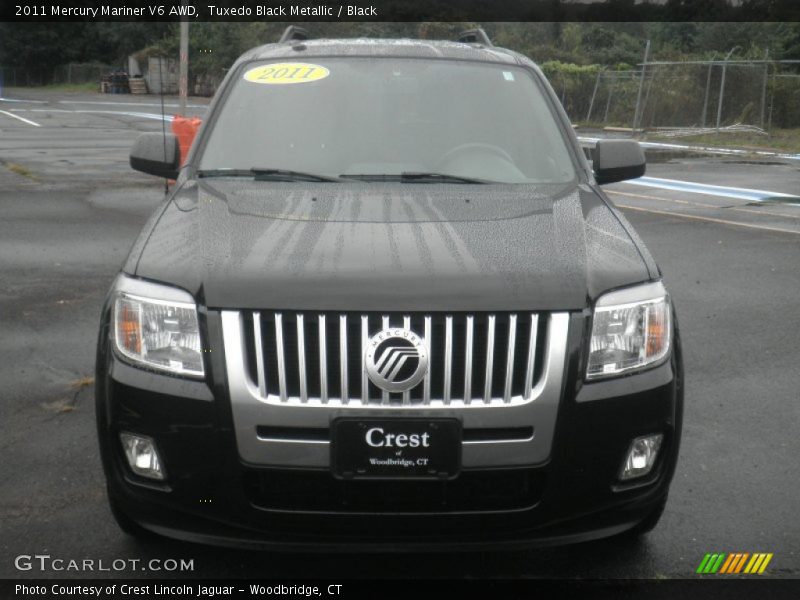 Tuxedo Black Metallic / Black 2011 Mercury Mariner V6 AWD