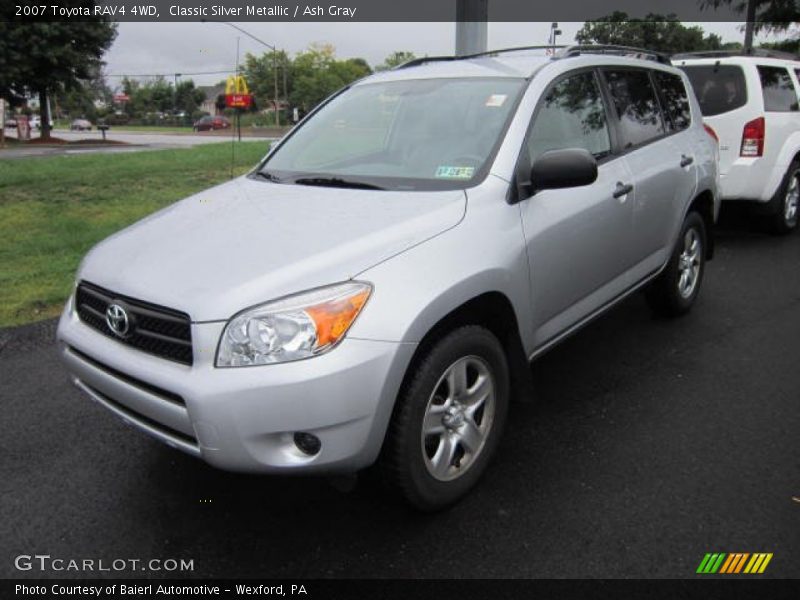 Classic Silver Metallic / Ash Gray 2007 Toyota RAV4 4WD