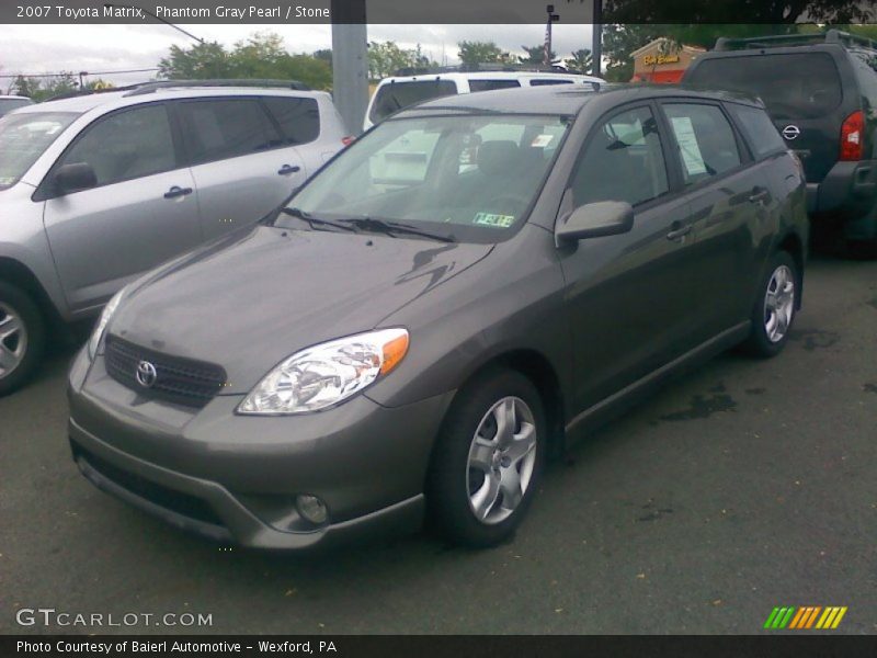 Phantom Gray Pearl / Stone 2007 Toyota Matrix