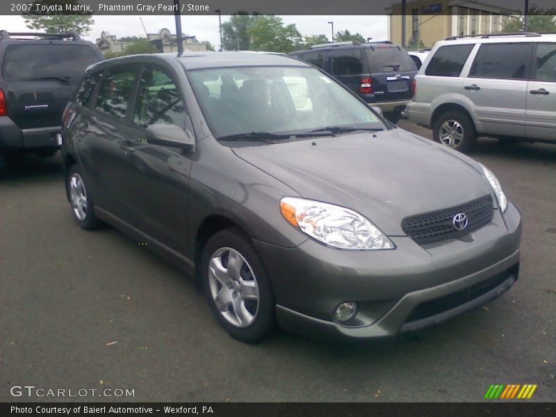 Phantom Gray Pearl / Stone 2007 Toyota Matrix