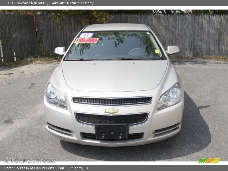 Gold Mist Metallic / Ebony 2011 Chevrolet Malibu LT