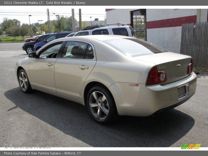 Gold Mist Metallic / Ebony 2011 Chevrolet Malibu LT