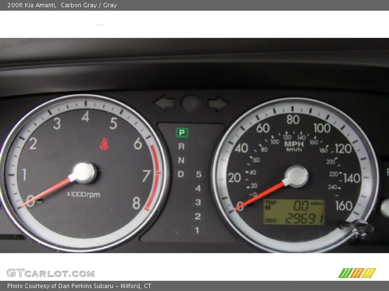 Carbon Gray / Gray 2006 Kia Amanti