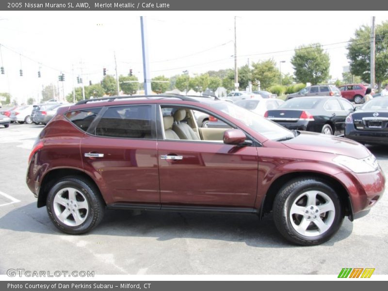Merlot Metallic / Cafe Latte 2005 Nissan Murano SL AWD