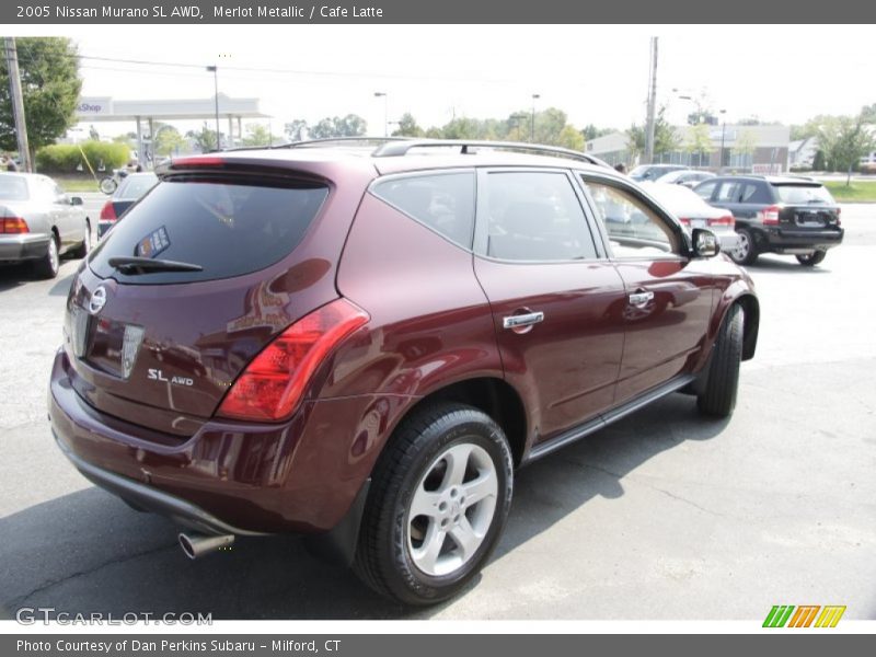 Merlot Metallic / Cafe Latte 2005 Nissan Murano SL AWD