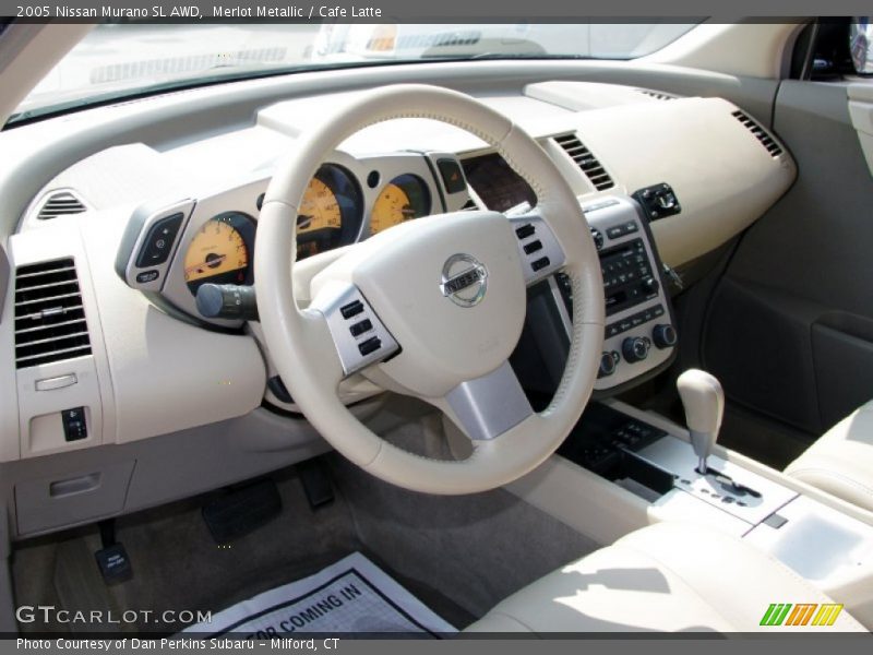 Merlot Metallic / Cafe Latte 2005 Nissan Murano SL AWD