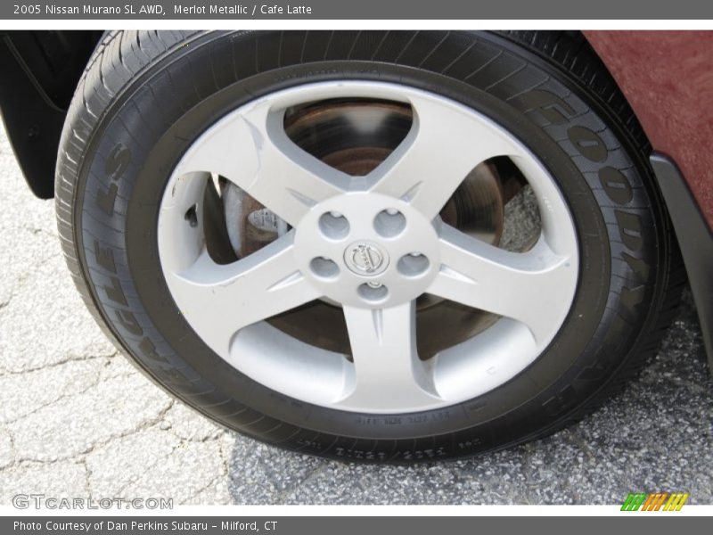 Merlot Metallic / Cafe Latte 2005 Nissan Murano SL AWD
