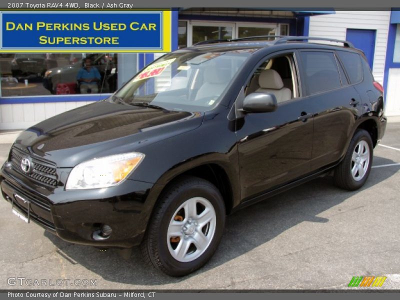 Black / Ash Gray 2007 Toyota RAV4 4WD
