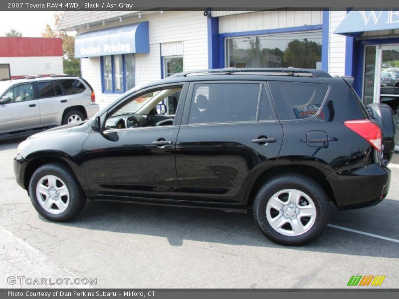 Black / Ash Gray 2007 Toyota RAV4 4WD
