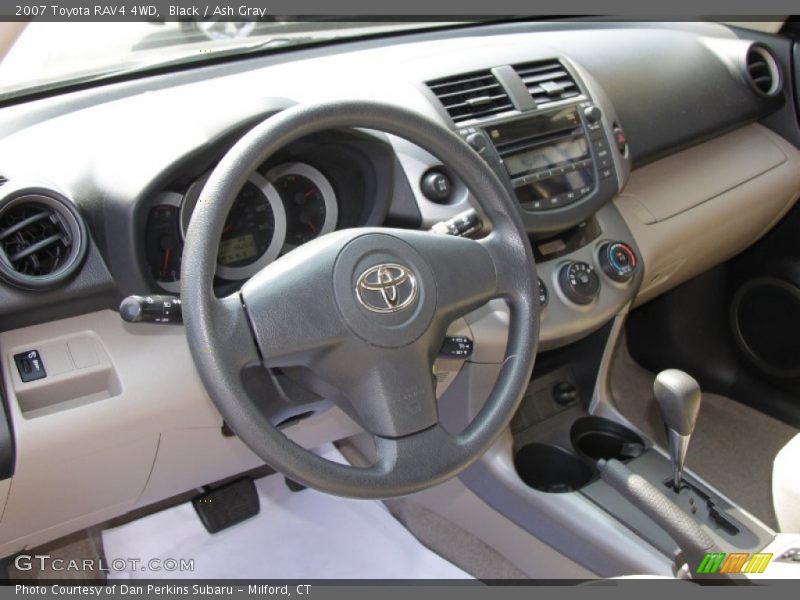 Black / Ash Gray 2007 Toyota RAV4 4WD