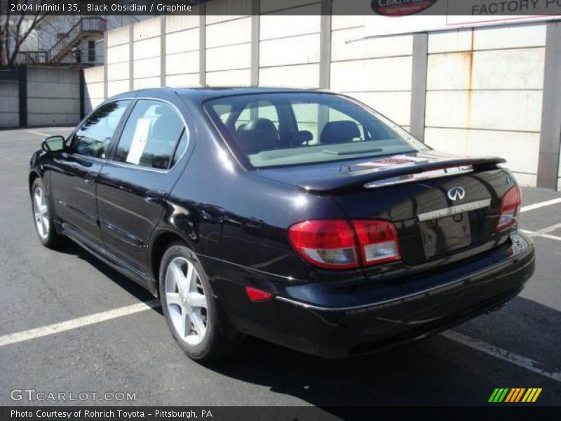 Black Obsidian / Graphite 2004 Infiniti I 35
