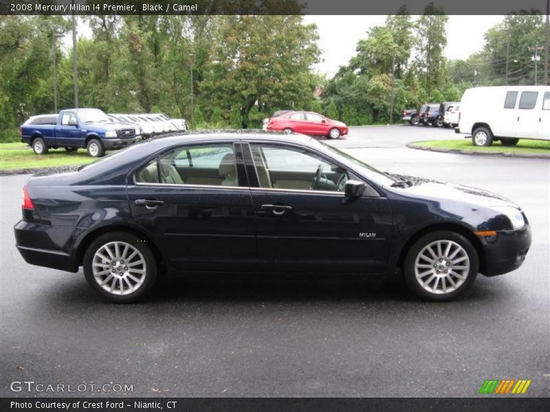 Black / Camel 2008 Mercury Milan I4 Premier