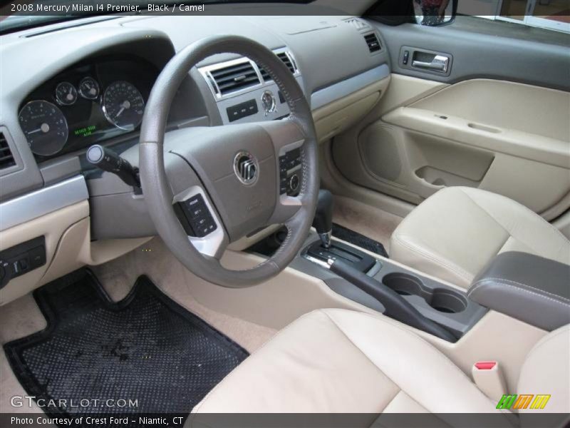 Black / Camel 2008 Mercury Milan I4 Premier