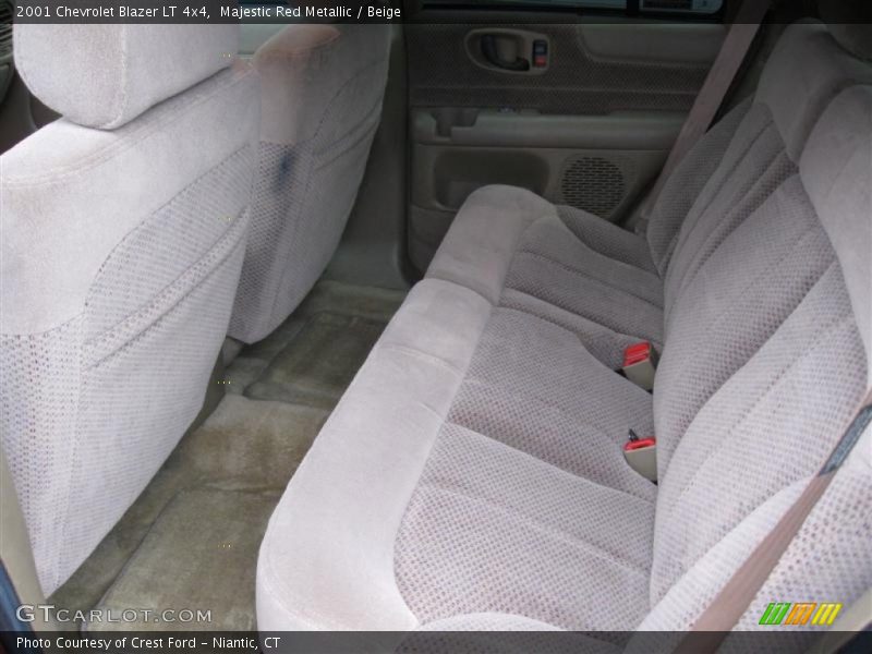 Majestic Red Metallic / Beige 2001 Chevrolet Blazer LT 4x4