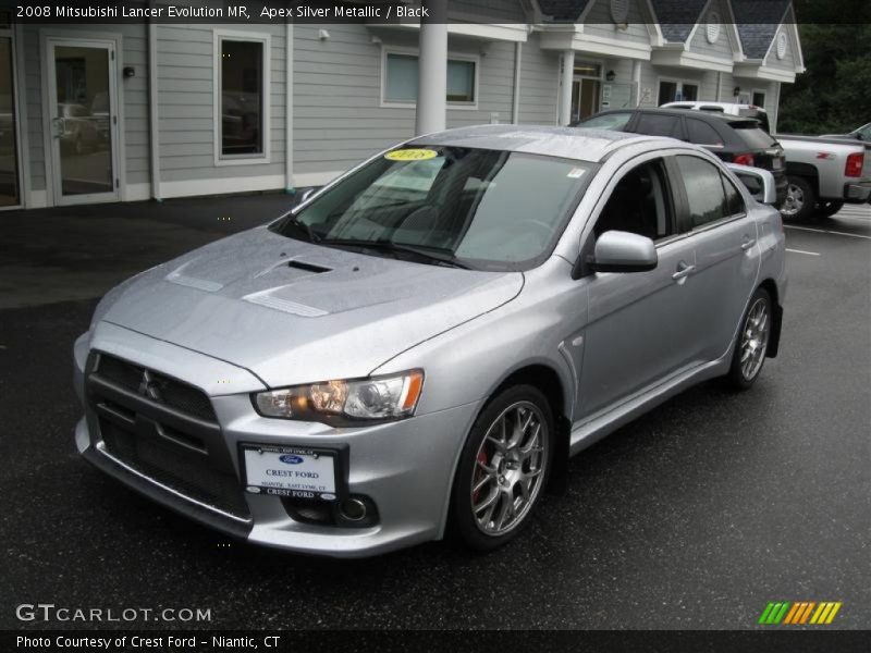 Front 3/4 View of 2008 Lancer Evolution MR