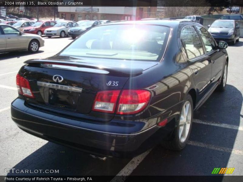 Black Obsidian / Graphite 2004 Infiniti I 35