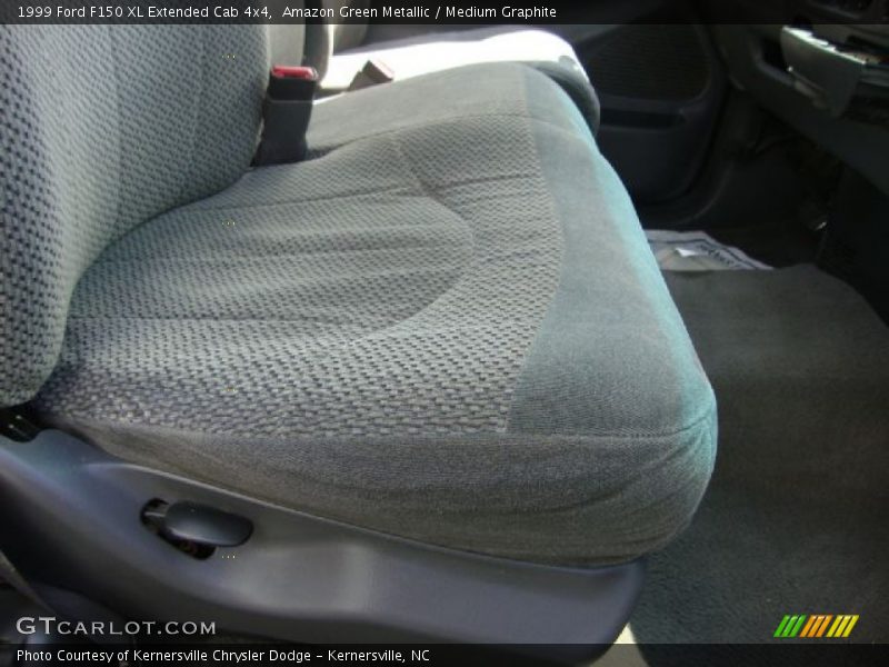 Amazon Green Metallic / Medium Graphite 1999 Ford F150 XL Extended Cab 4x4