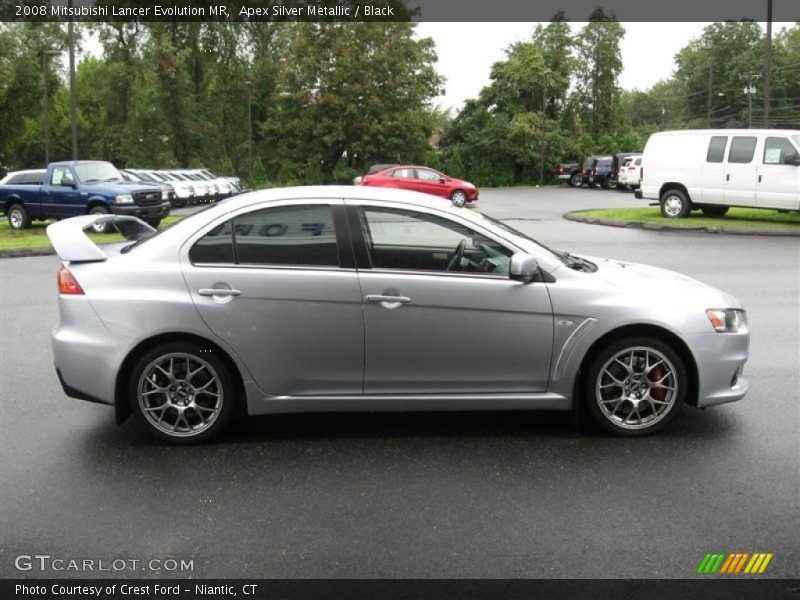  2008 Lancer Evolution MR Apex Silver Metallic
