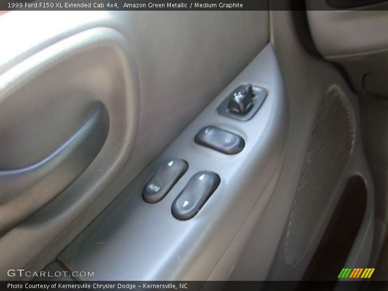 Amazon Green Metallic / Medium Graphite 1999 Ford F150 XL Extended Cab 4x4