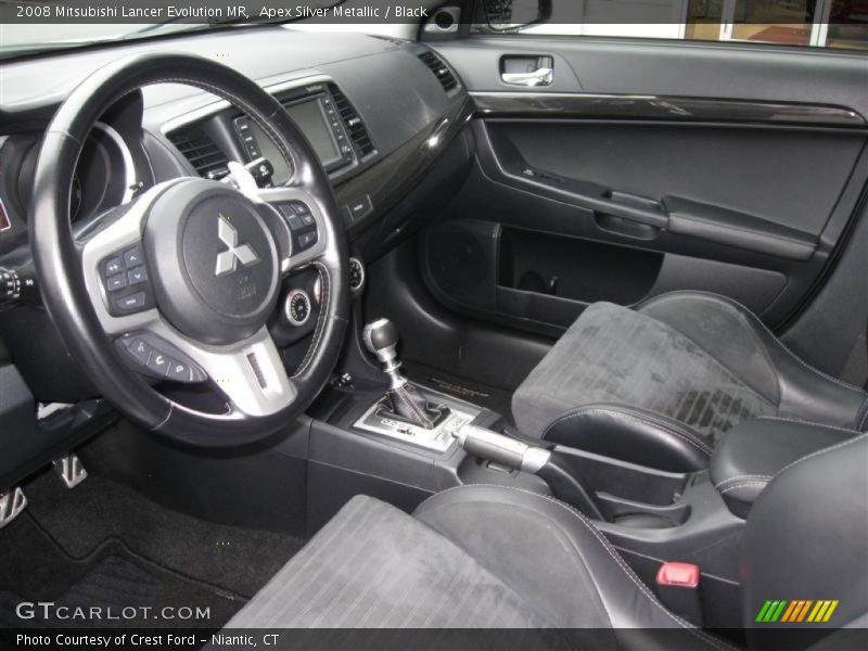  2008 Lancer Evolution MR Black Interior